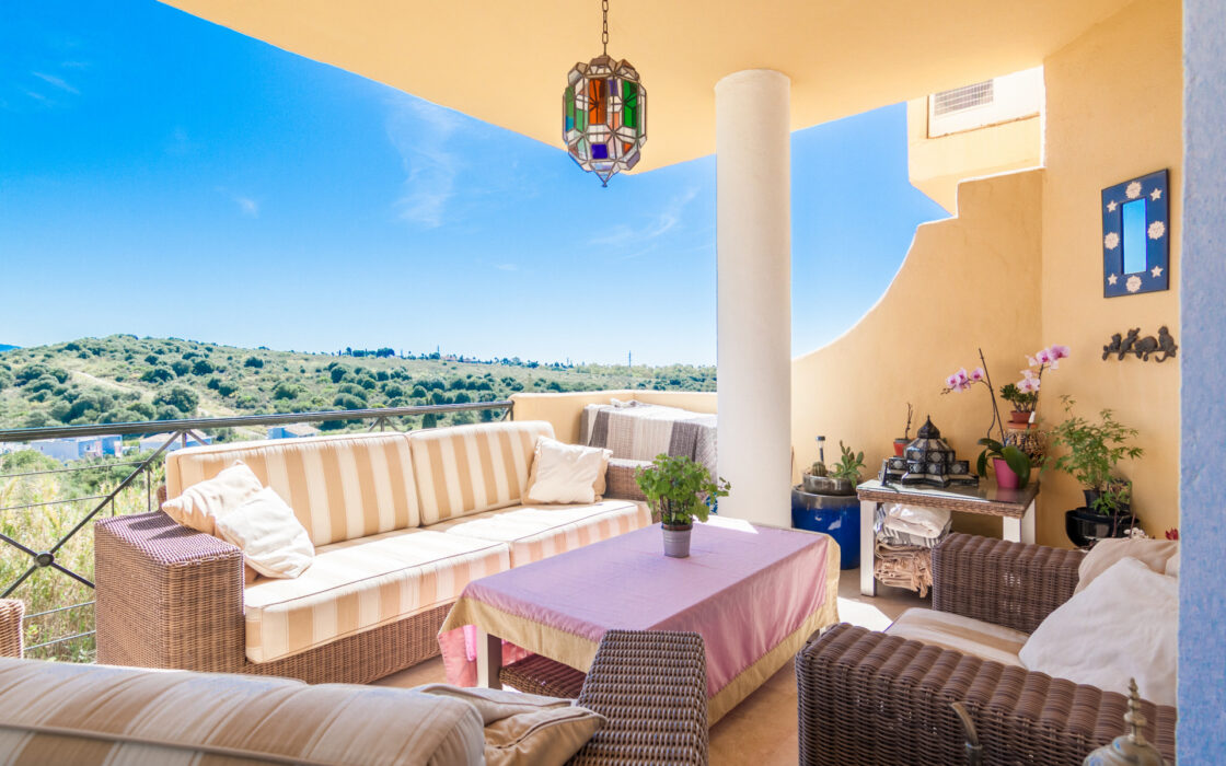 Квартира 100 кв.м з видом на море в Бел-Ейр, Естепона