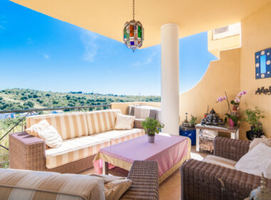 Квартира 100 кв.м с видом на море в Бел-Эйр, Эстепона