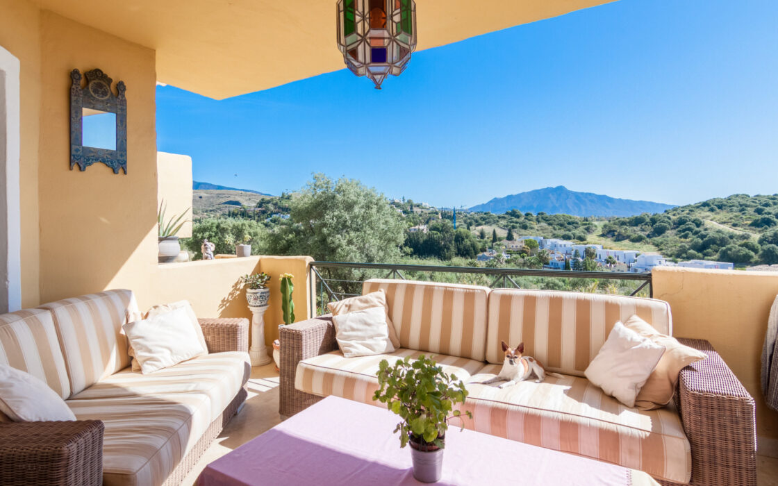 Квартира 100 кв.м з видом на море в Бел-Ейр, Естепона