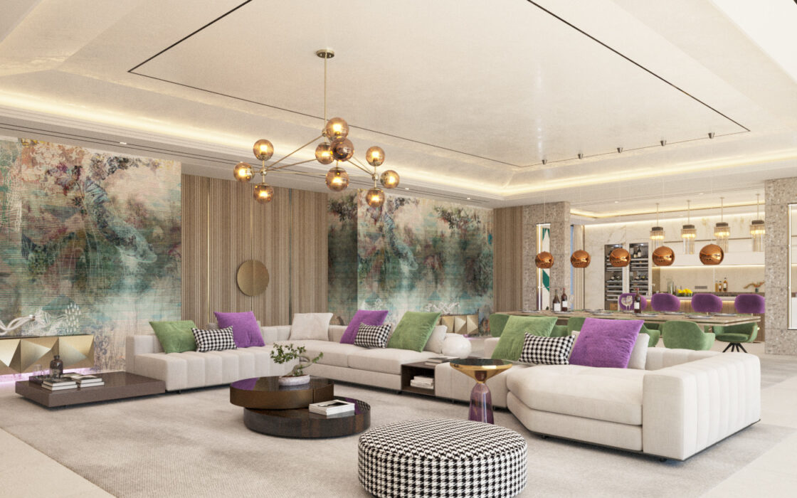 Розкішні вілли з видом на гольф в районі Пуерто-Банус 616 кв.м