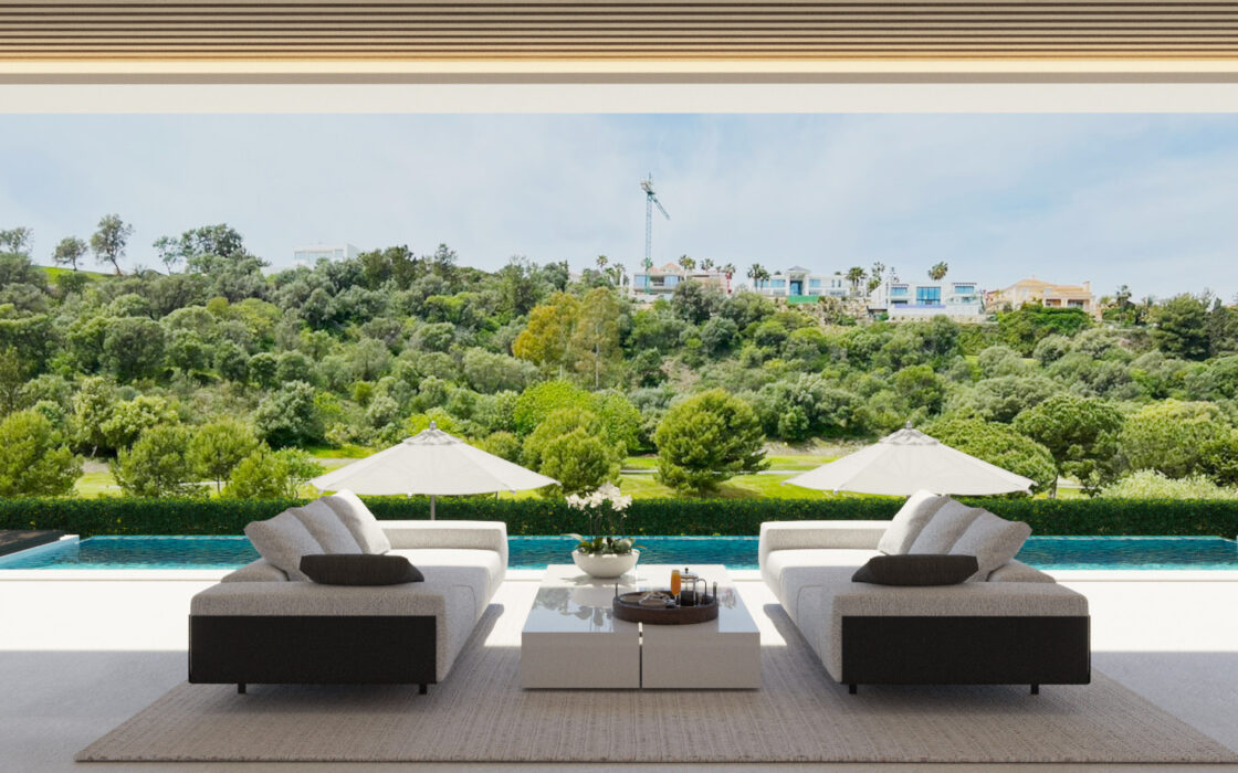 Розкішні вілли з видом на гольф в районі Пуерто-Банус 616 кв.м