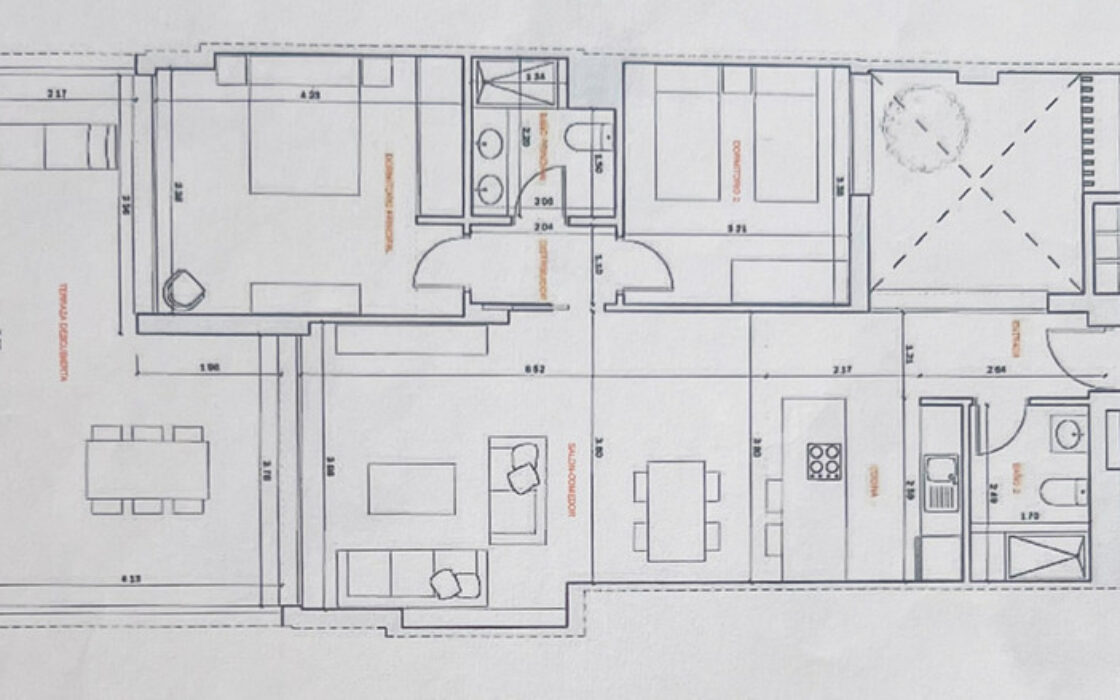 Квартира з терасою в Торрекебрада 107 кв.м на продаж