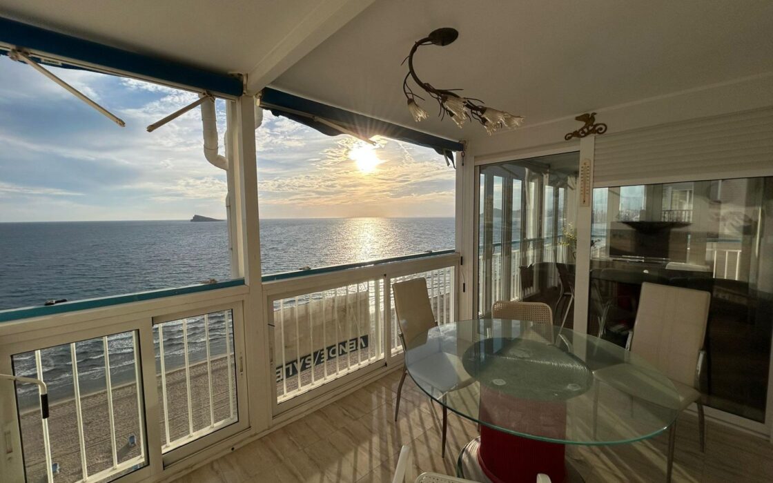 Квартира у пляжа Леванте, Бенидорм, 140 кв.м, панорама моря