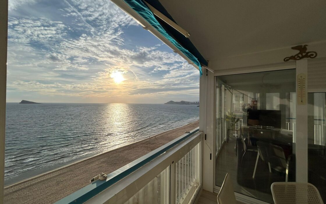 Квартира у пляжа Леванте, Бенидорм, 140 кв.м, панорама моря