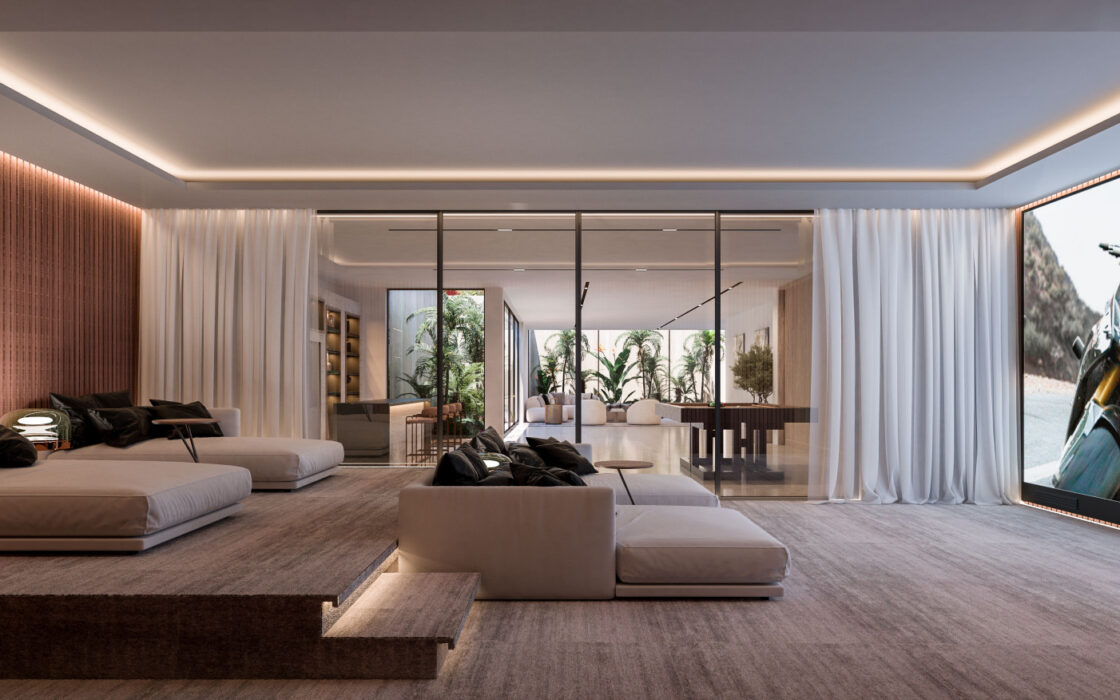 Вилла в Малаге с 5 спальнями и видом на море