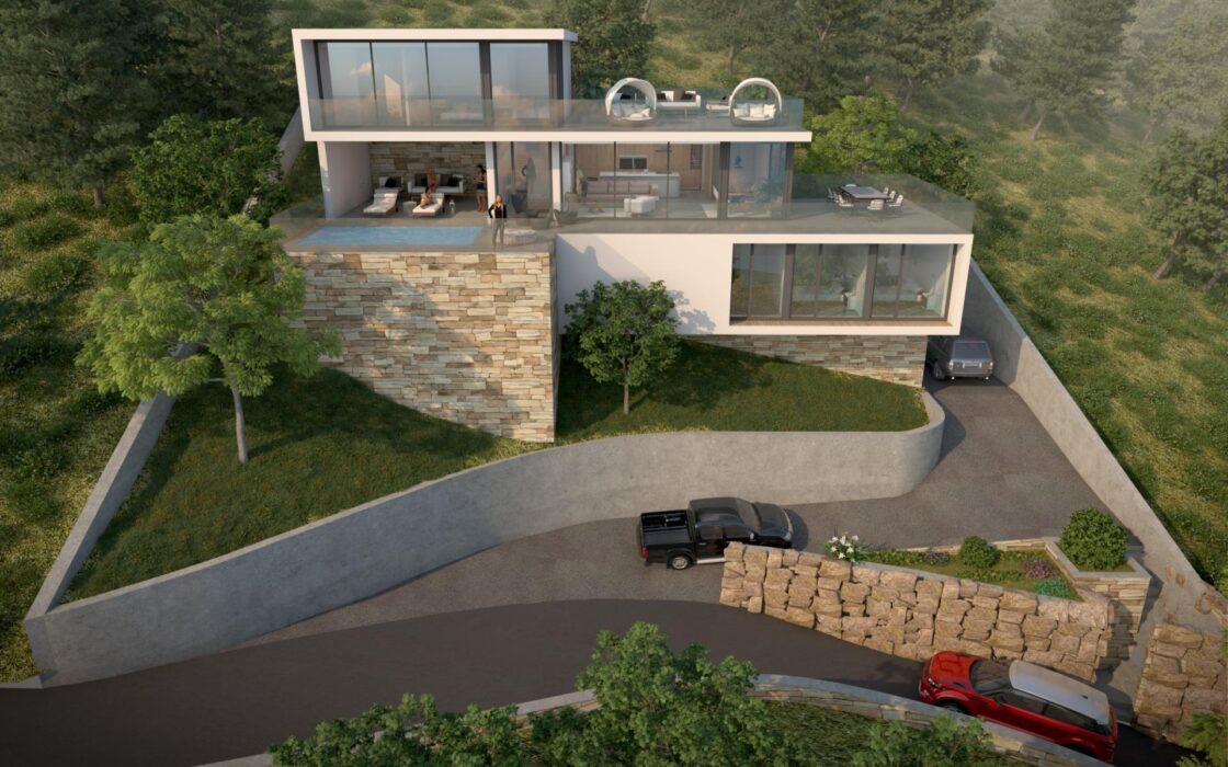 Вилла в Накере с панорамными видами 625 кв.м