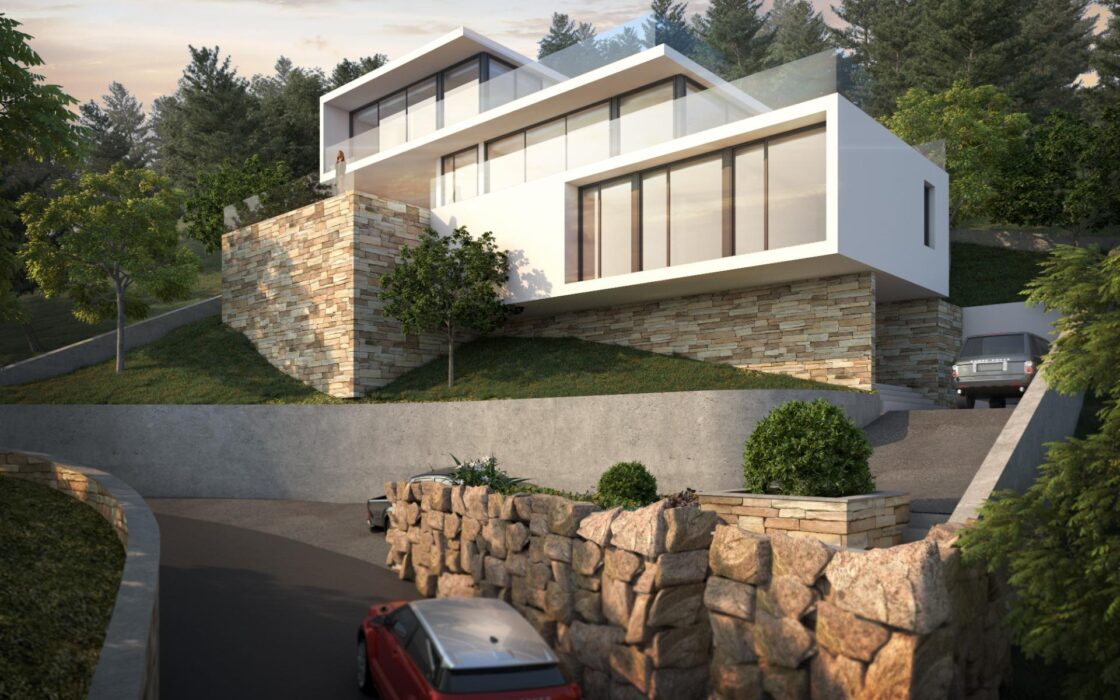 Вилла в Накере с панорамными видами 625 кв.м