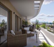 Апартаменти 80 кв.м в Финестрате з терасою біля моря