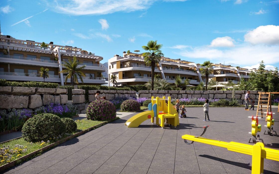 Апартаменти 80 кв.м в Финестрате з терасою біля моря