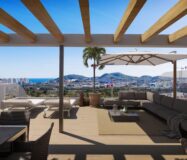 Апартаменти 80 кв.м в Финестрате з терасою біля моря