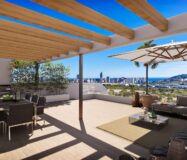 Апартаменти 80 кв.м в Финестрате з терасою біля моря