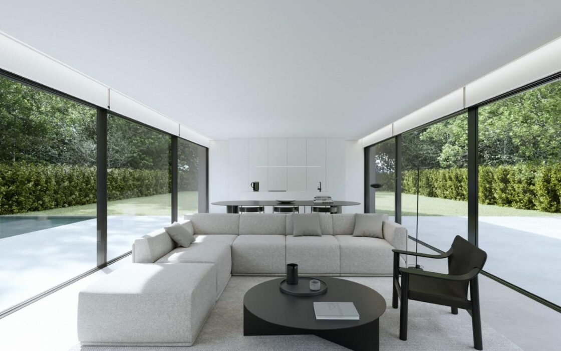 Дом с бассейном в Альфас-дель-Пи, 3 км до пляжа