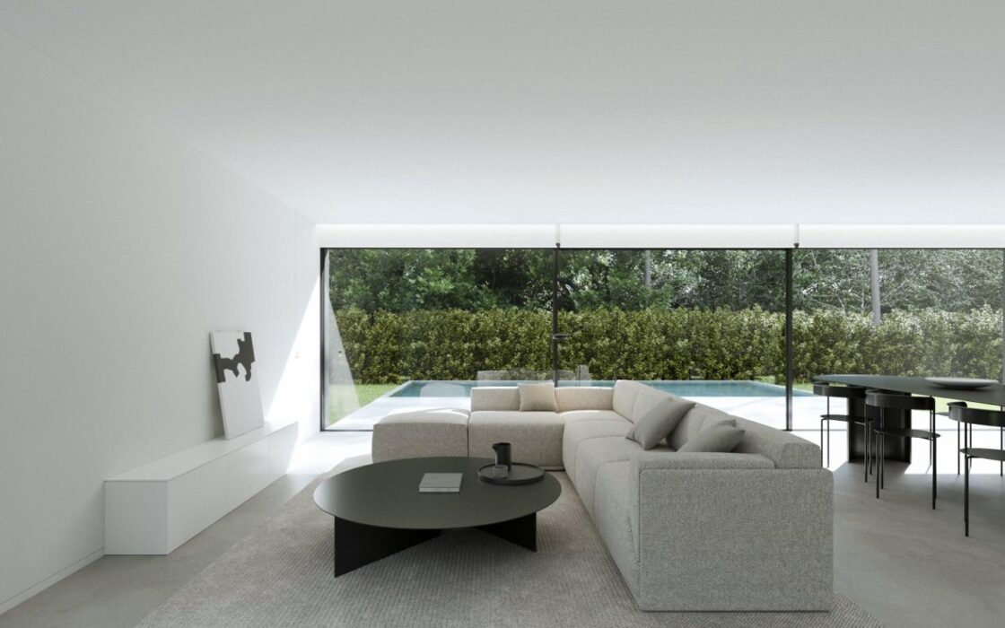 Дом с бассейном в Альфас-дель-Пи, 3 км до пляжа