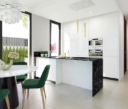 Новые двухквартирные дома с бассейном в Бенидорме 139 кв.м.