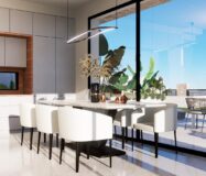 Новые виллы с бассейном в Балкон де Финестрат 330 кв.м