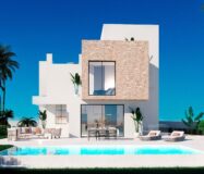 Новые виллы с бассейном в Балкон де Финестрат 330 кв.м