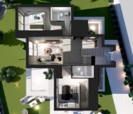 Новые виллы с бассейном в Балкон де Финестрат 330 кв.м