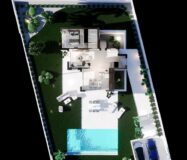 Новые виллы с бассейном в Балкон де Финестрат 330 кв.м