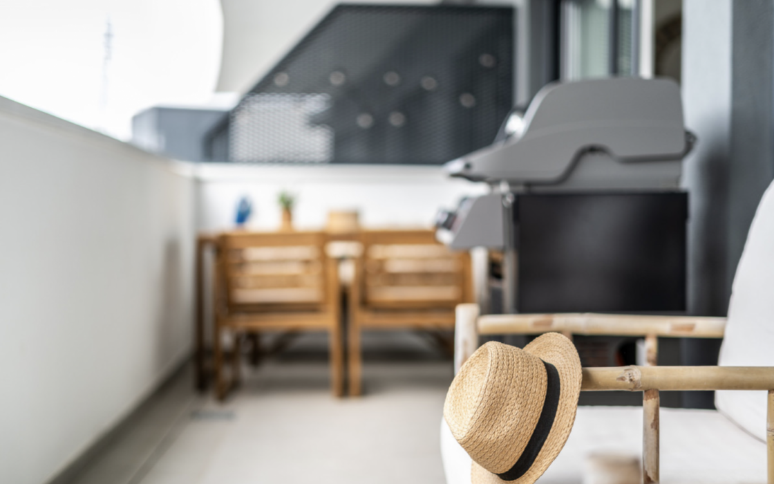 Сучасна квартира з терасою в Естепоні 115 кв.м 2 спальні