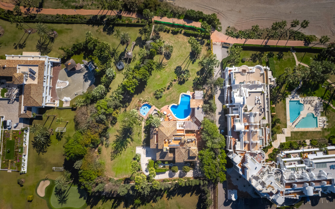 Вілла в Альбукерке, 1013 кв.м, з терасою біля моря