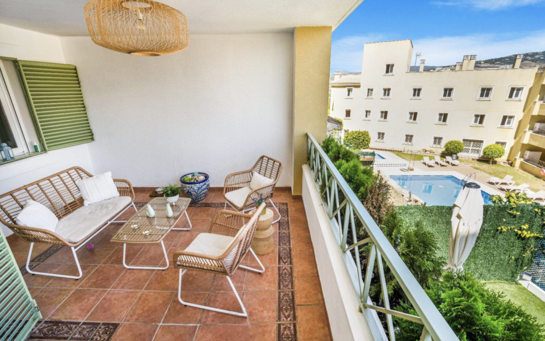 Квартира з 1 спальнею в Коста-дель-Соль з терасою та садом