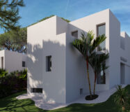 Новые виллы у моря в Михасе с террасой 200 кв.м