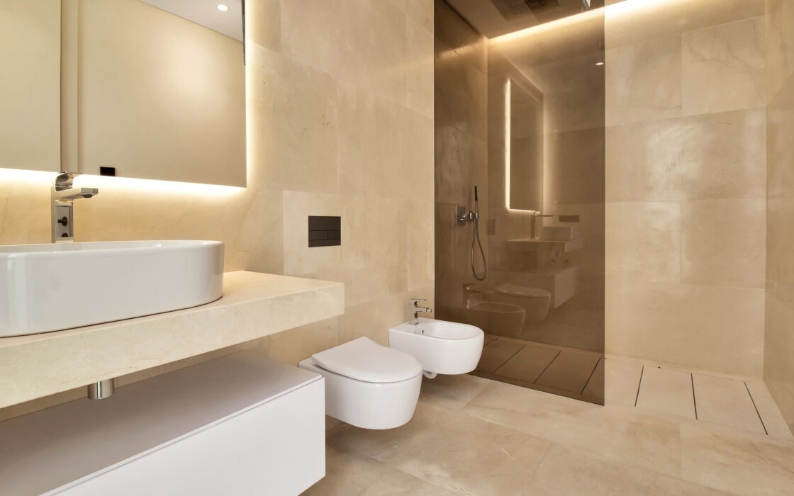 Просторные виллы на Золотой Миле с 6 спальнями и террасой