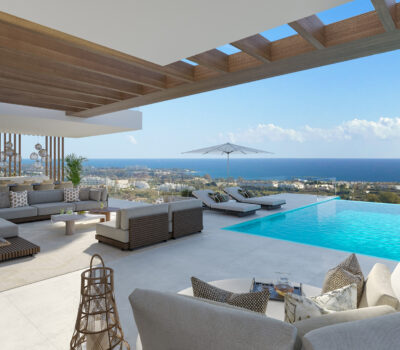 Дизайнерские виллы в Эстепоне 489 кв.м с террасой у моря