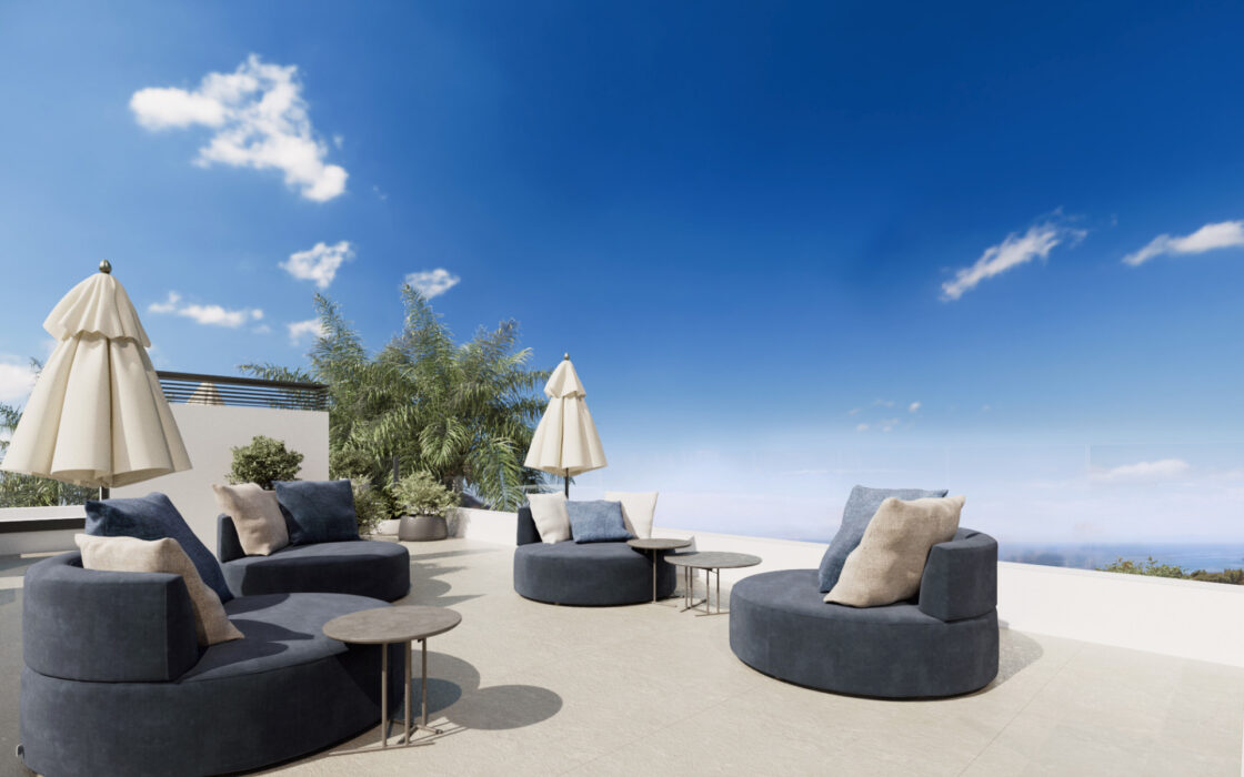 Вілла 137 кв.м в охоронюваному поселенні біля моря