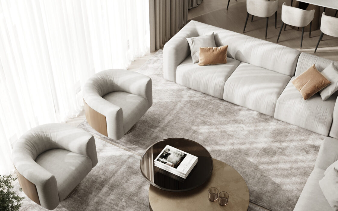 Вілла 137 кв.м в охоронюваному поселенні біля моря