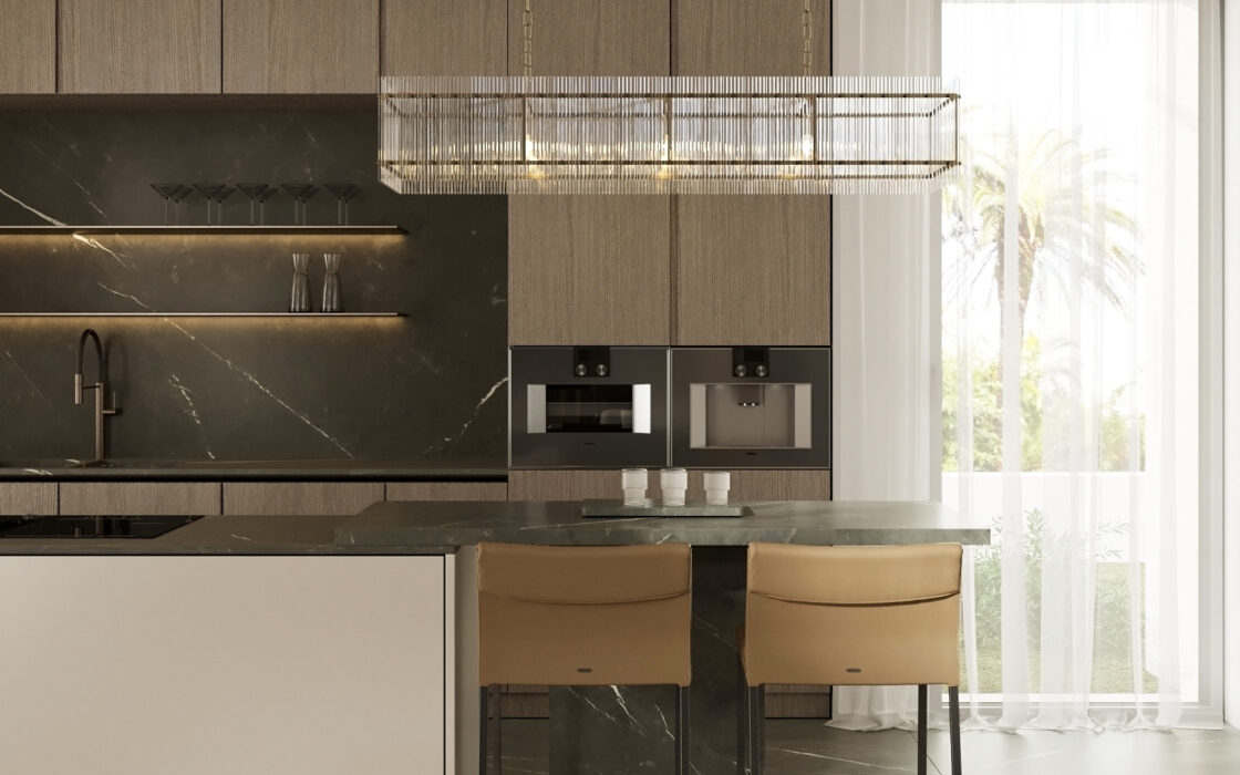 Вілла 137 кв.м в охоронюваному поселенні біля моря