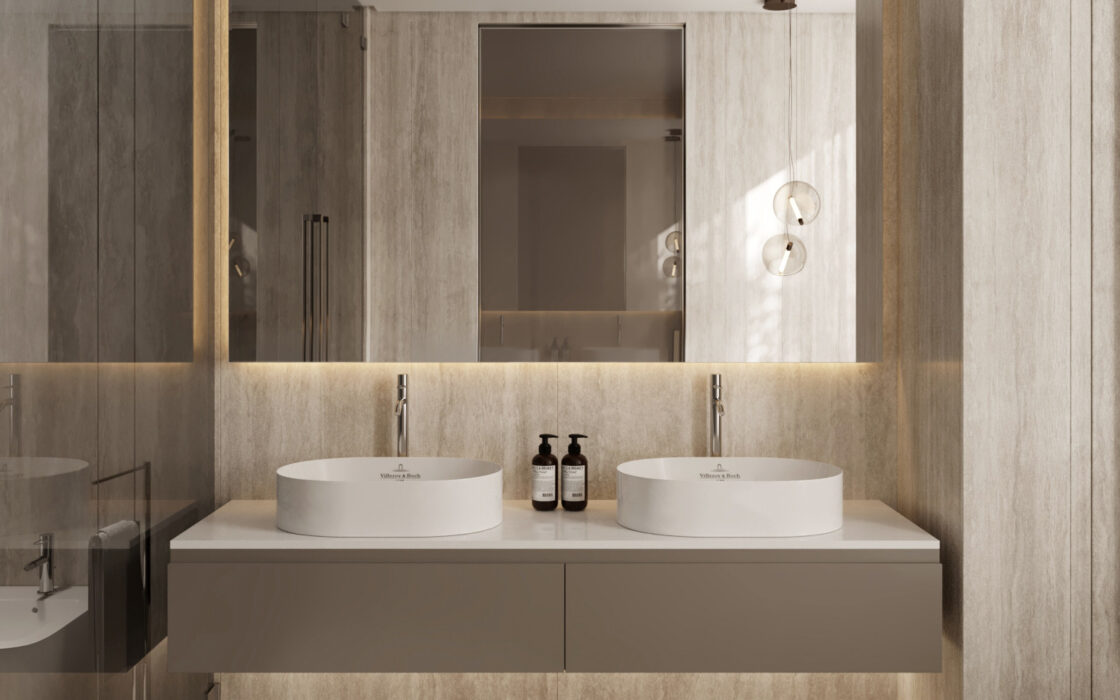 Вілла 137 кв.м в охоронюваному поселенні біля моря