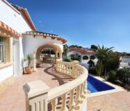 Вілла з басейном у Беніссі, 2 спальні, 1 км до моря