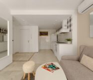 Квартира в Бенидорме 56 кв.м с террасой у моря