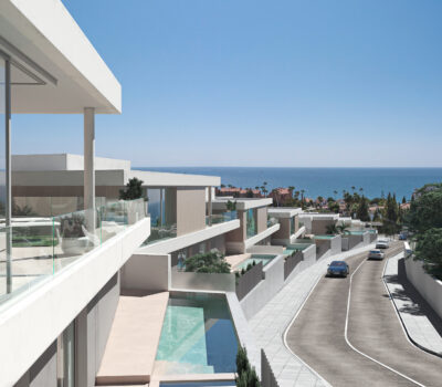 Вілла з терасою та чотирма спальнями в Естепоні