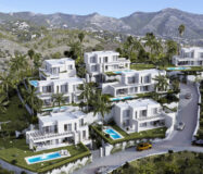 Виллы в Михас-Пуэбло 219 кв.м с видом на море