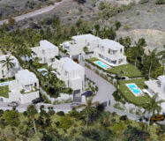 Виллы в Михас-Пуэбло 219 кв.м с видом на море