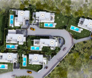 Виллы в Михас-Пуэбло 219 кв.м с видом на море