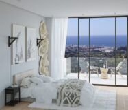 Виллы в Михас-Пуэбло 219 кв.м с видом на море