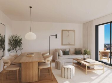 Апартаменты в Аликанте 74 кв.м с террасой и 3 комнатами