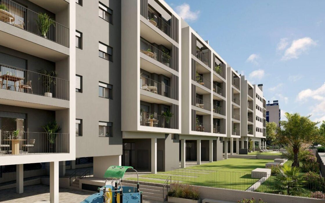 Апартаменты в Аликанте 74 кв.м с террасой и 3 комнатами