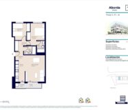 Апартаменти 83 кв.м в Аликанте з терасою та басейном