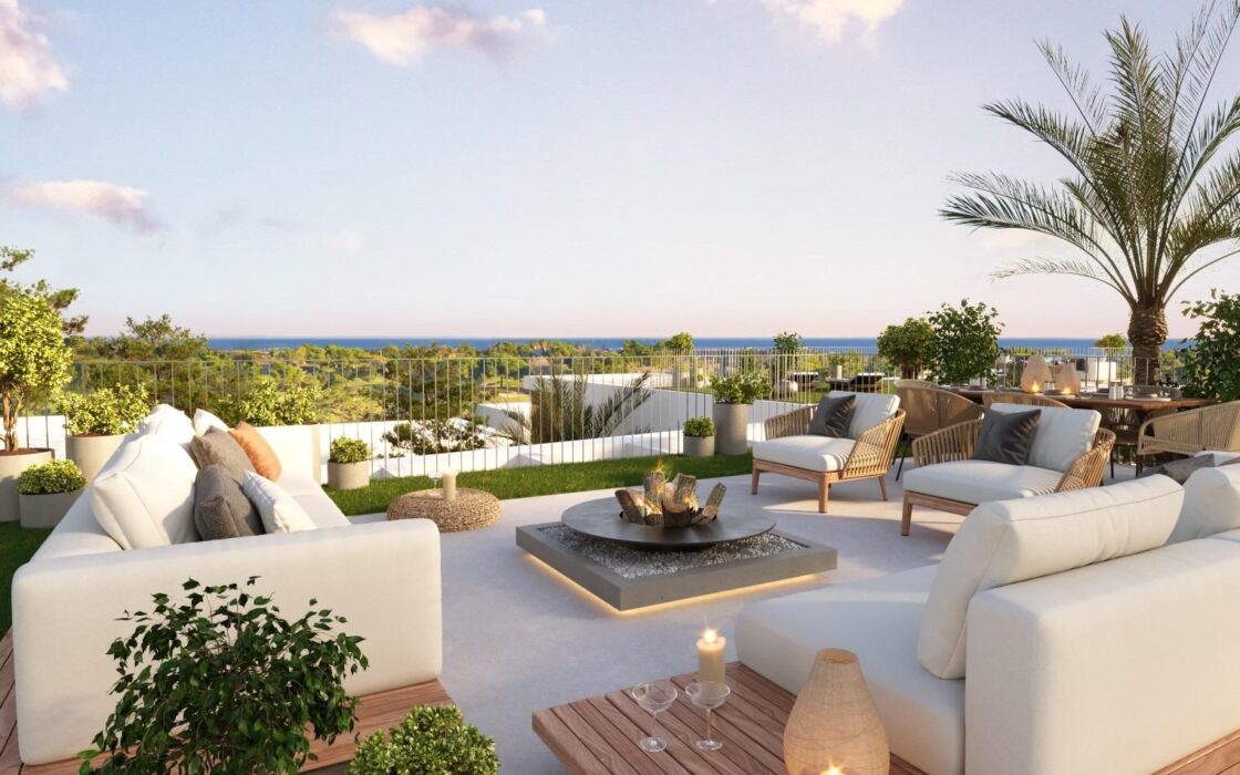 Новый дом с террасой в Полопе, 2-3 спальни, Коста Бланка