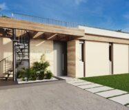 Новый дом с террасой в Полопе, 2-3 спальни, Коста Бланка