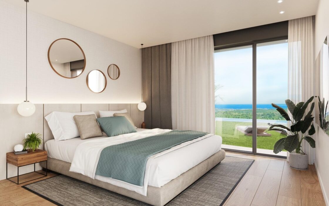 Новый дом с террасой в Полопе, 2-3 спальни, Коста Бланка