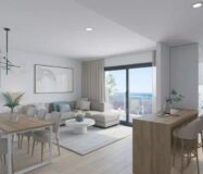 Апартаменти з видом на море в Аліканті 102 кв.м, 4 кімнати