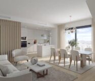 Апартаменти з видом на море в Аліканті 102 кв.м, 4 кімнати