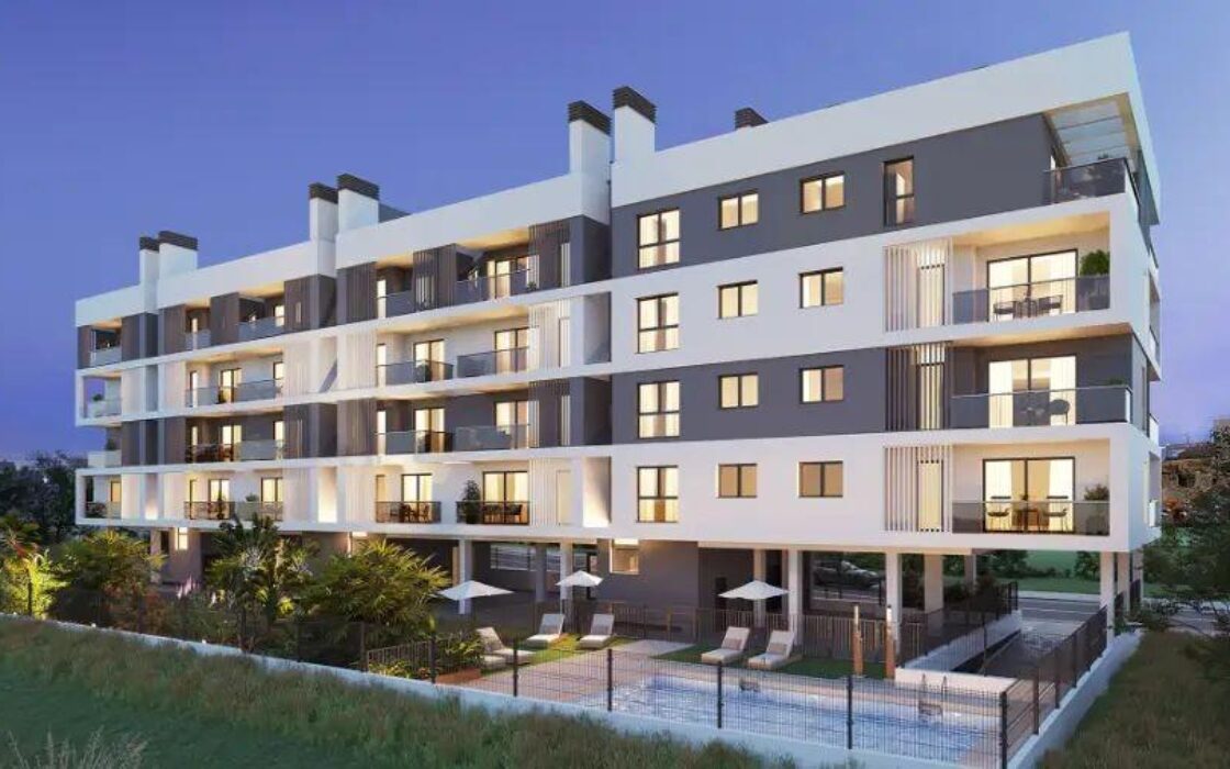 Апартаменти з видом на море в Аліканті 102 кв.м, 4 кімнати