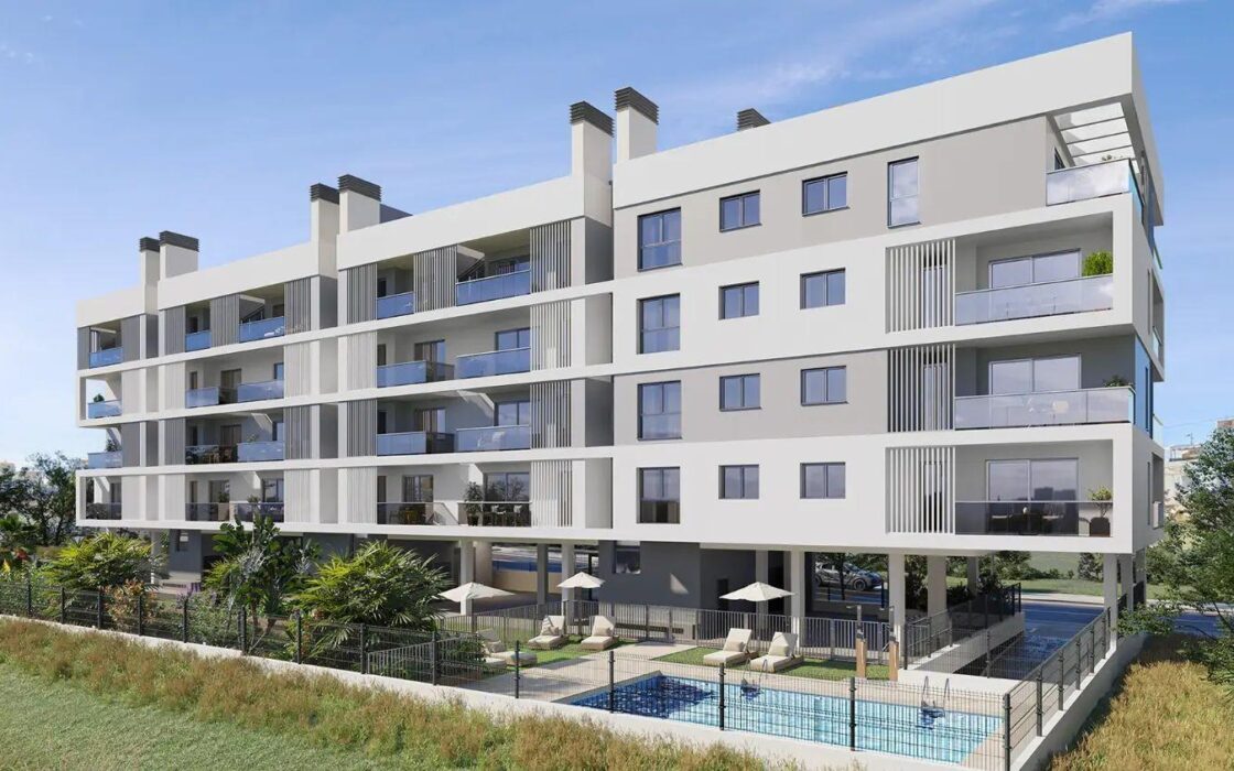 Апартаменти з видом на море в Аліканті 102 кв.м, 4 кімнати