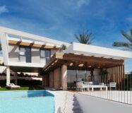 Нові будинки з терасою в Полопі, 2-3 спальні, Коста Бланка